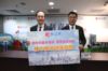 利嘉閣地產總裁廖偉強先生(左)及利嘉閣地產董事陳大偉先生(右)一同出席香港住宅市場趨勢前瞻記者會，回顧今年一、二手住宅市場狀況，並分析來年市場走勢。