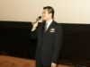 欣賞電影前，藍善會會長趙保杰先生感謝大家愛心支持活動